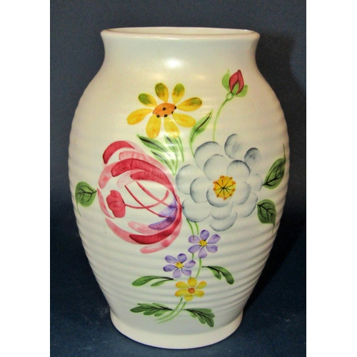 1081 - A collection of five Radford pottery vases of varying design