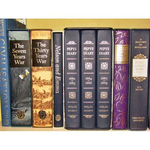 176 - 17 Folio Society volumes including J RR Tolkien three volumes, Anderson's Fairy Tales, illustrated b... 