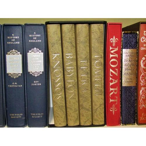 176 - 17 Folio Society volumes including J RR Tolkien three volumes, Anderson's Fairy Tales, illustrated b... 