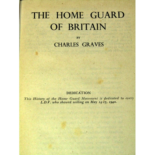 187 - Military interest, mixed works to include examples relating to The Home Guard of Britain, Royal Corp... 