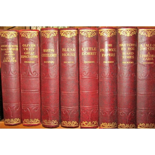 189 - A set of books by Dickens