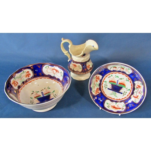 1012 - A group of Swansea cottage lustre tea wares to include teapot, lidded sugar basin, cream jug, eight ... 
