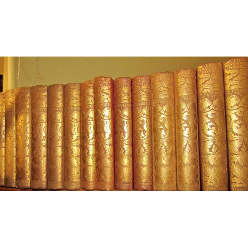 191 - Collection (incomplete) of Waverley Novels 1895/6 (42 volumes)