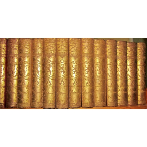 191 - Collection (incomplete) of Waverley Novels 1895/6 (42 volumes)