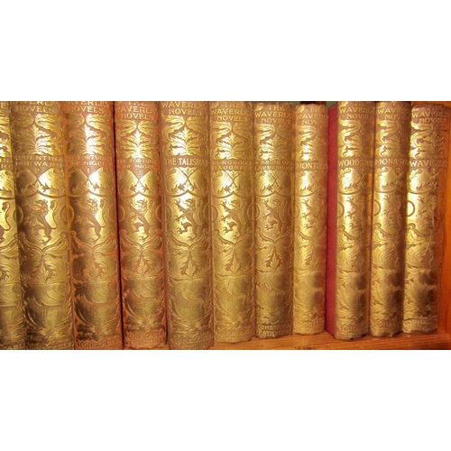 191 - Collection (incomplete) of Waverley Novels 1895/6 (42 volumes)