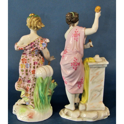 1092 - A mixed collection of ceramics and porcelain to include a Meissen figure group (af) and other figure... 