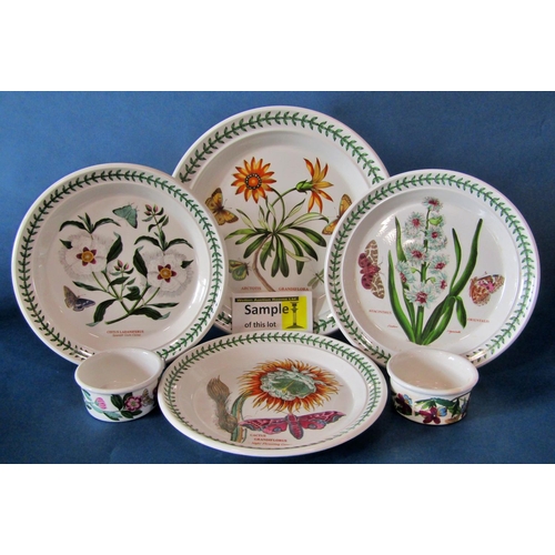 1097 - A quantity of Portmeirion Botanic garden pattern dinner and coffeewares to include dinner plates, co... 