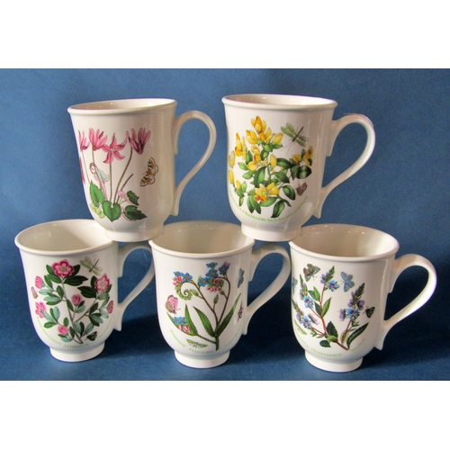 1101 - A quantity of Portmeirion Botanical Garden wares to include graduating cylindrical storage jars, bow... 