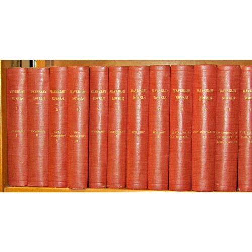 188 - Walter Scott Waverley Novels, complete set (48) 1829-1833