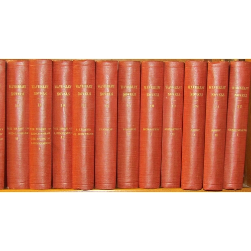 188 - Walter Scott Waverley Novels, complete set (48) 1829-1833