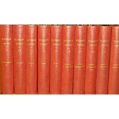 188 - Walter Scott Waverley Novels, complete set (48) 1829-1833