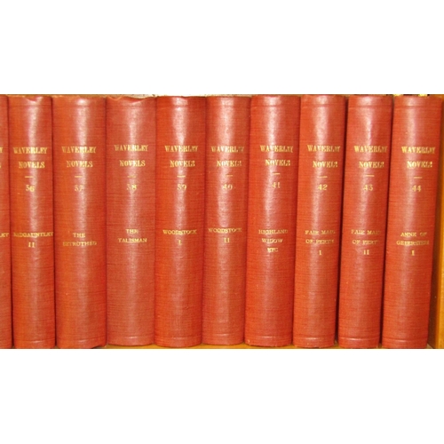 188 - Walter Scott Waverley Novels, complete set (48) 1829-1833