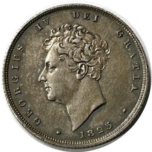 1489 - George IV, 1820-30. Shilling, 1825. Bare head