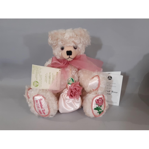 4 limited edition teddy bears by Hermann, comprising 'Princess