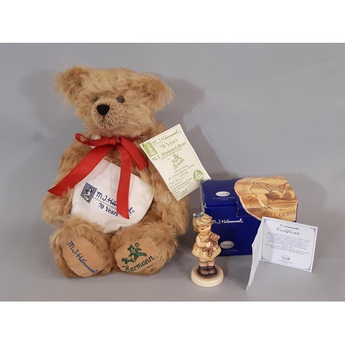 4 limited edition teddy bears by Hermann, comprising 'Princess
