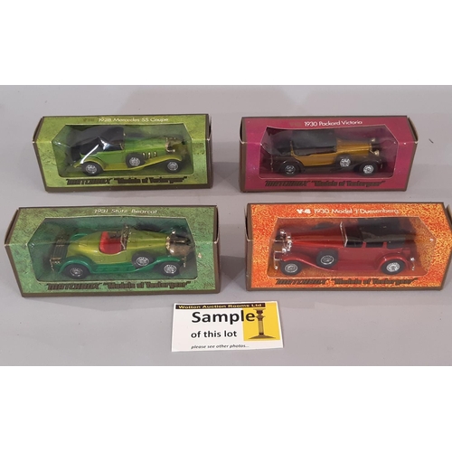 369 - Approx 40 boxed model vehicles by Matchbox, comprising Models of Yesteryear Series in pink/ yellow a... 