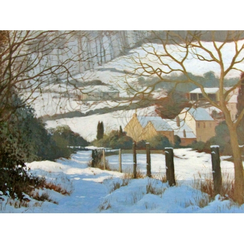 82 - Local/Gloucestershire interest, Victor Haddrell, 20th century, 'Spring Willows Near Uley’ and ‘Winte... 