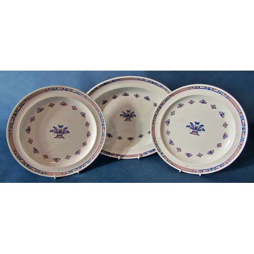 1102 - A mixed quantity of 19th century and later porcelain and ceramics to include a Carliseware part tea ... 