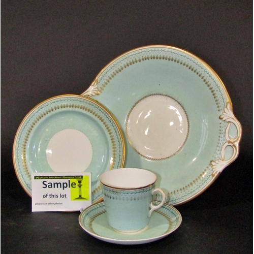 1066 - Misc ceramics including part turquoise tea service, Coalport and Aynsley, Royal Doulton, together wi... 