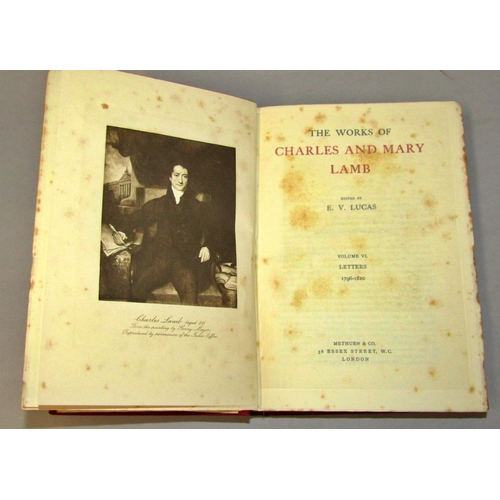 253 - The letters of Charles & Mary Lamb (2 volumes), Macaulay's Speeches, diary and correspondence of Joh... 