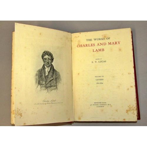 253 - The letters of Charles & Mary Lamb (2 volumes), Macaulay's Speeches, diary and correspondence of Joh... 