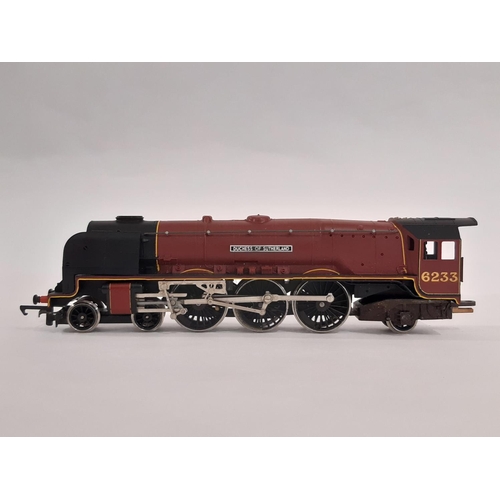 382 - Hornby Electric Train Set LMS Express Passenger R791, includes Duchess of Sutherland 4-6-2 locomotiv... 