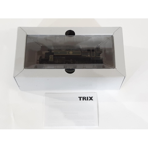 390 - Two boxed HO gauge locomotives by Trix comprising steam locomotive no 22839 and electric locomotive ... 