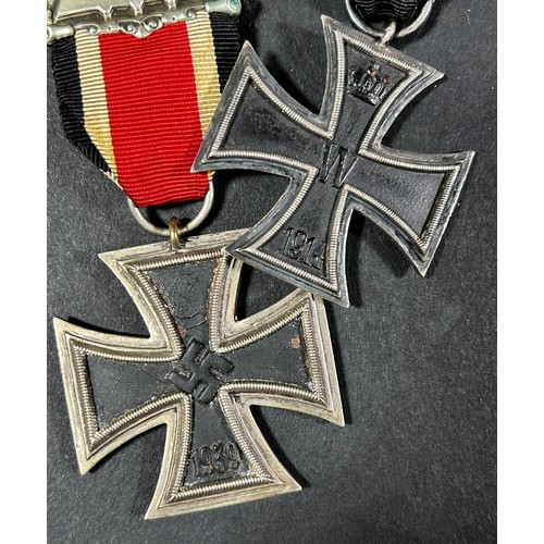 1788 - WWI German Iron Cross Second Class and WWII German Iron Cross Second Class