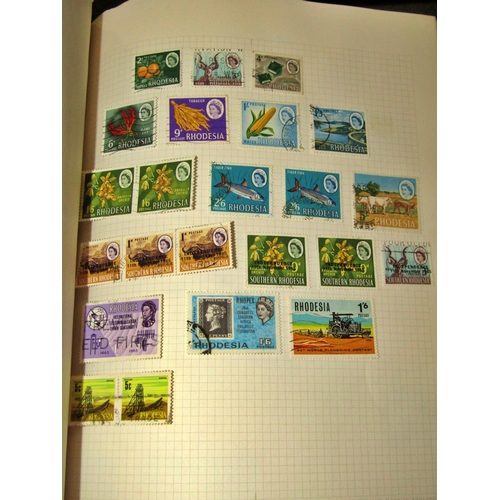 296 - Album of Crests and Monograms, stamp album containing a worldwide collection from QV - perf penny re... 