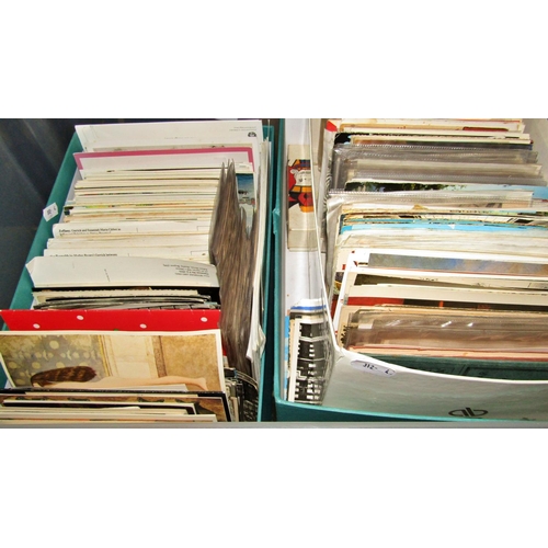 315 - Large mixed collection of postcards (unsorted and unused) covering a range of worldwide subjects, ma... 