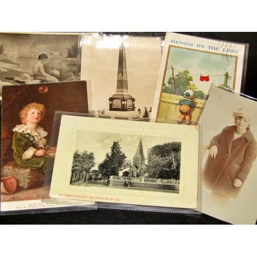 315 - Large mixed collection of postcards (unsorted and unused) covering a range of worldwide subjects, ma... 