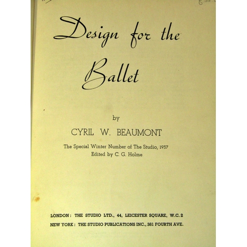 184 - Extensive collection of ballet and theatre interest (about 25 volumes) including The Complete Poems ... 