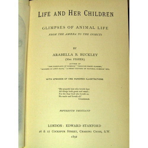 191 - Natural History interest inc A Shepherds Life, W H Hudson (1910) books on botany and Charnwood Fores... 