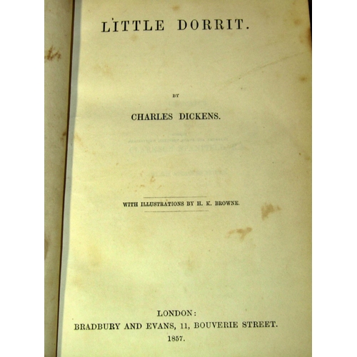 215 - Little Dorrit - First Edition (on display in the picture gallery cabinet)