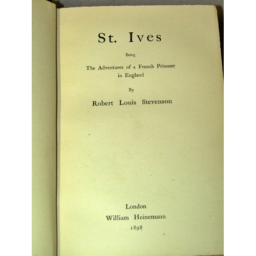 229 - Antiquarian interest including Walton's Lives (1825) People Of the Mist (1894) and St Ives (1898) an... 