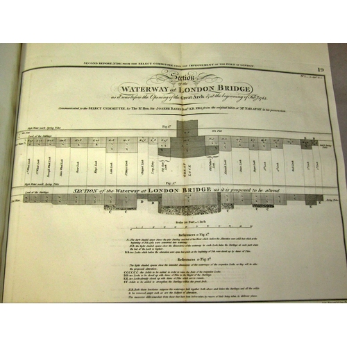 271 - Reports from committees of the House of Commons 1803 including plans and drawings for the developmen... 