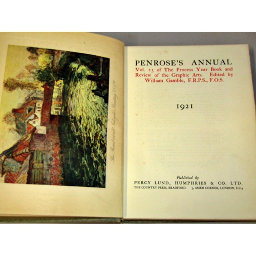 272 - Misc collection inc The Englishwoman's Domestic Magazine (1866) and Penrose's Annual (1921) German P... 