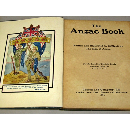 274 - Australian interest including The Anzac Book (1916), Australia Calls You (1924) plus cricket interes... 