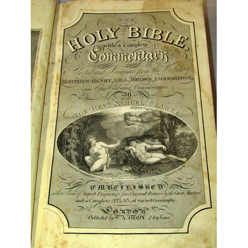 276 - Large Holy Bible 1815, illustrated London News 1862, Macaulay Essays 1865 (3 volumes) Scott's Novels... 