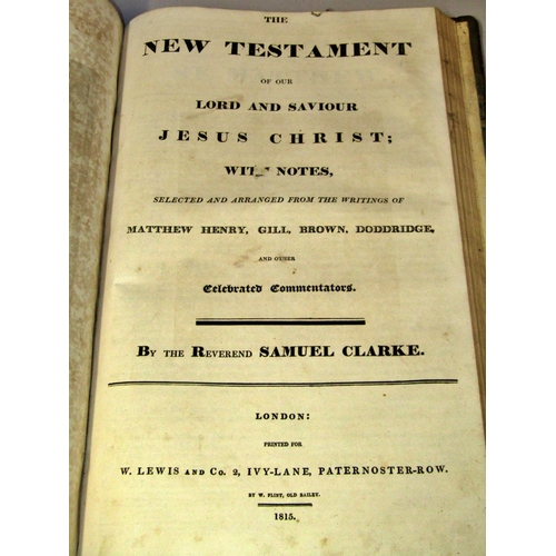 276 - Large Holy Bible 1815, illustrated London News 1862, Macaulay Essays 1865 (3 volumes) Scott's Novels... 