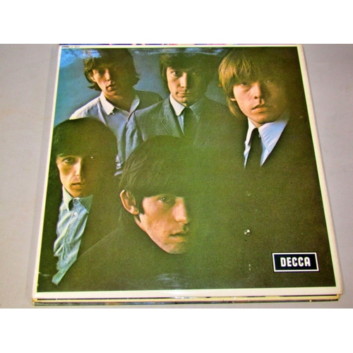 288 - A collection of LPs to include 8 by the Rolling Stones, Marvin Gaye & The New Faces. Rolling Stones ... 