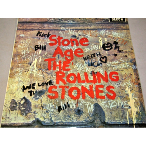 288 - A collection of LPs to include 8 by the Rolling Stones, Marvin Gaye & The New Faces. Rolling Stones ... 