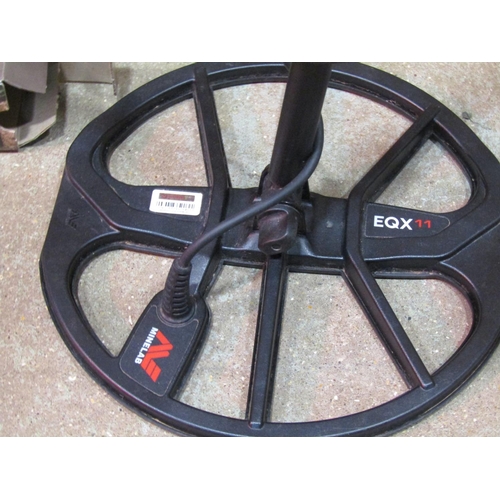 2186 - A Minelab EQX11 metal detector, together with a Micronta 3001 example (2)