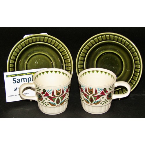 1080 - Tea ware to include an Austrian Victoria pattern service, Imperial rose tea set and other pieces