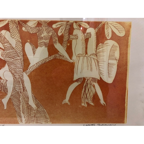 101 - Charles Blackman (Australian, 1928-2018) - 'Mango Tree' limited edition aquatint etching, signed, nu... 