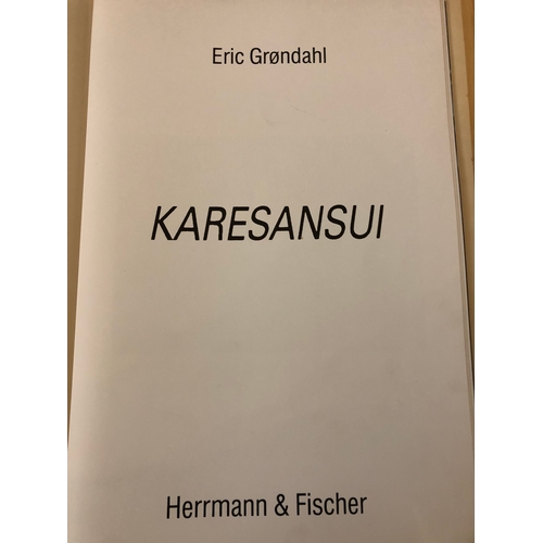 128 - Eric Grøndahl (Danish, Contemporary) - 'Karesansui', folio of photographs taken in Japan in hardcase... 