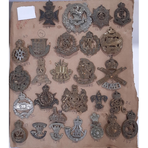 1772 - Over 60 regimental cap and insignia regimental badges, Scottish, Irish, English, Welsh, etc