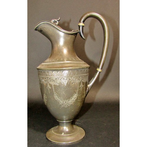 1167 - A Berkeley’s Malvern Waters soda  syphon, a coach lamp, pewter ware, and embossed worn plated pot of... 