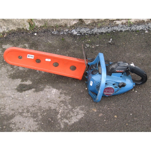 2111 - A Danarm 1-36 mk III petrol chainsaw