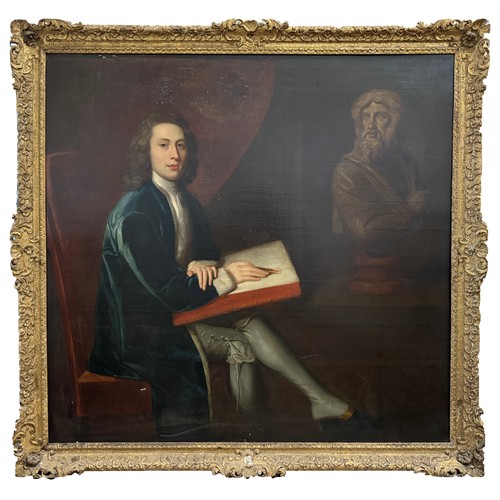711 - Jonathan Richardson I (1665-1745) - 'John Campbell, 4th Duke of Argyll' (1721), oil on canvas, inscr...
